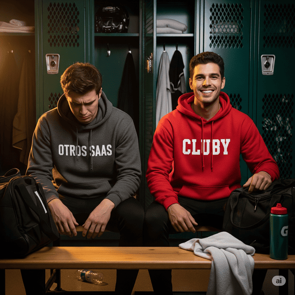 Gráfico comparando un precio fijo mensual con un modelo de comisiones variables